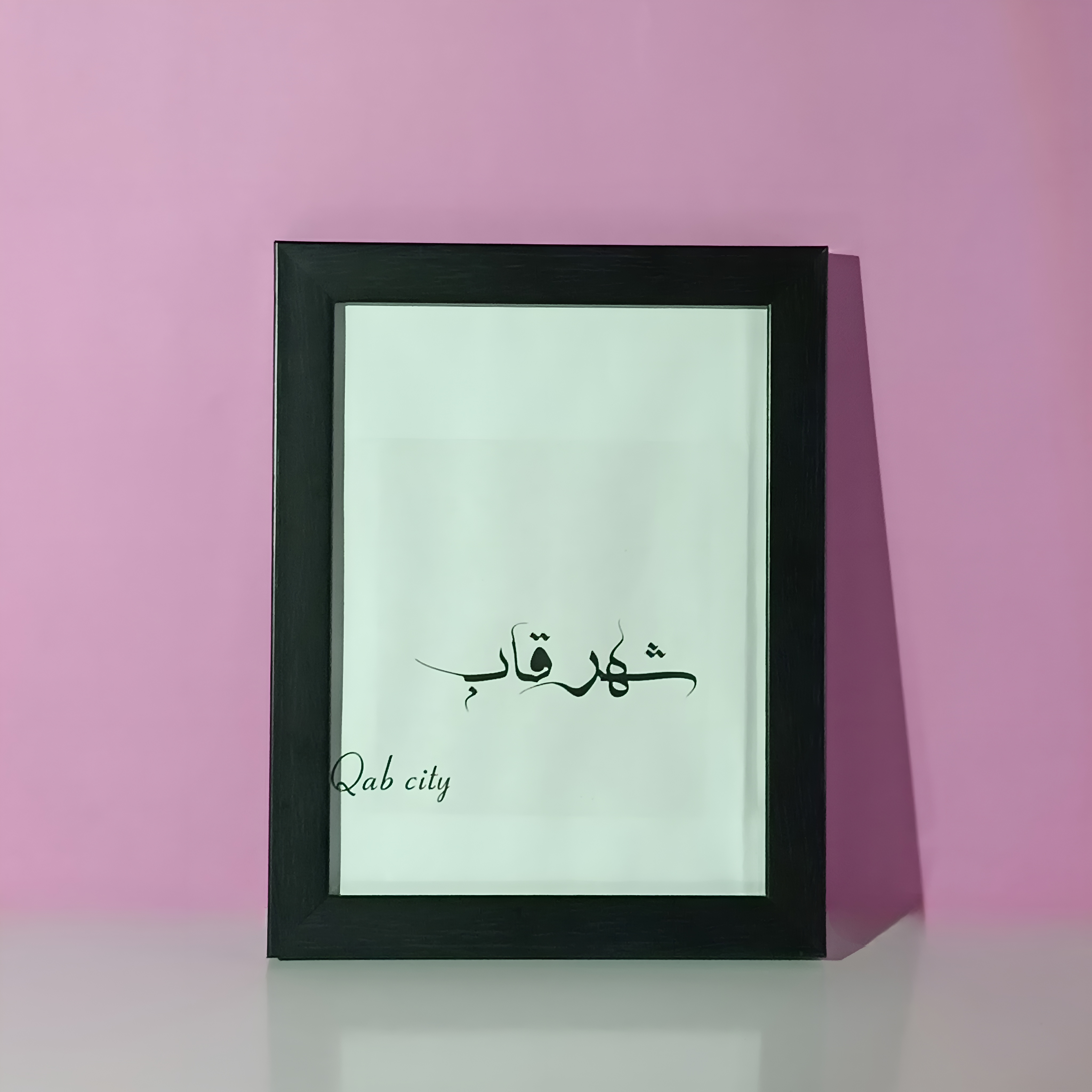 قاب عکس دو سانت تخت رنگ مشکی