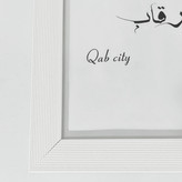 قاب عکس سه سانت کبریتی سفید